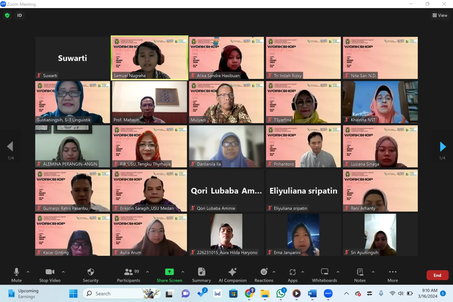 Kuliah Umum “Kognisi, Literasi, dan Opera Batak”
